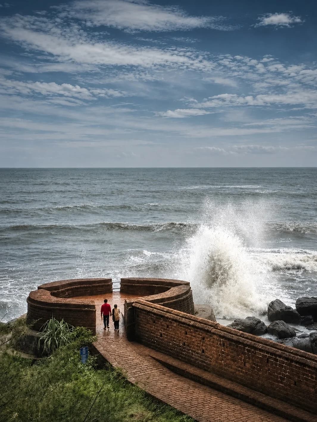 Bekal Fort and Coastline