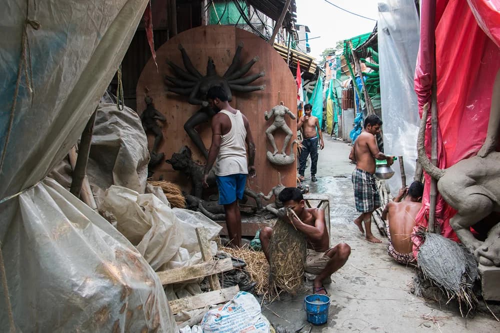 Kumartuli Idol Makers’ Quarter