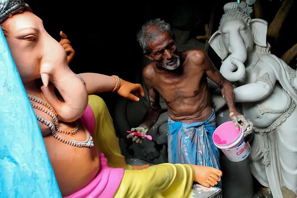 Kumartuli Idol Makers’ Quarter
