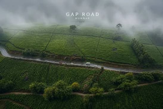 Munnar Tea Hills and Western Ghats